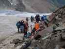 Evelyn und Erich am Ochsentaler Gletscher (16. Aug.)