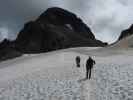 Erich, Evelyn und Bernadette am Ochsentaler Gletscher (16. Aug.)