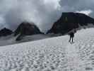 Erich, Evelyn und Bernadette am Ochsentaler Gletscher (16. Aug.)