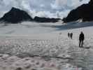 Erich, Evelyn und Bernadette am Ochsentaler Gletscher (16. Aug.)