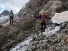 Erich und Evelyn zwischen Ochsentaler Gletscher und Ill (16. Aug.)