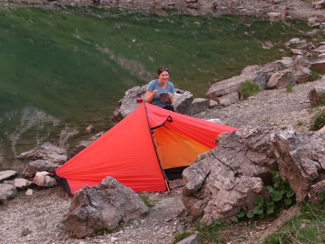 Sabine beim Wildsee, 1.925 m (21. Aug.)