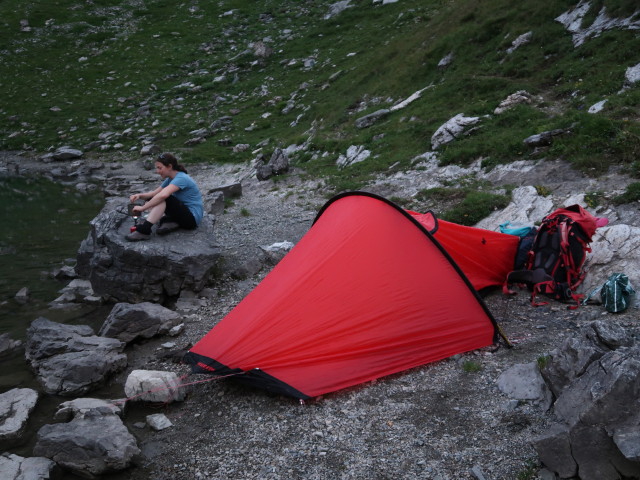 Sabine beim Wildsee, 1.925 m (21. Aug.)