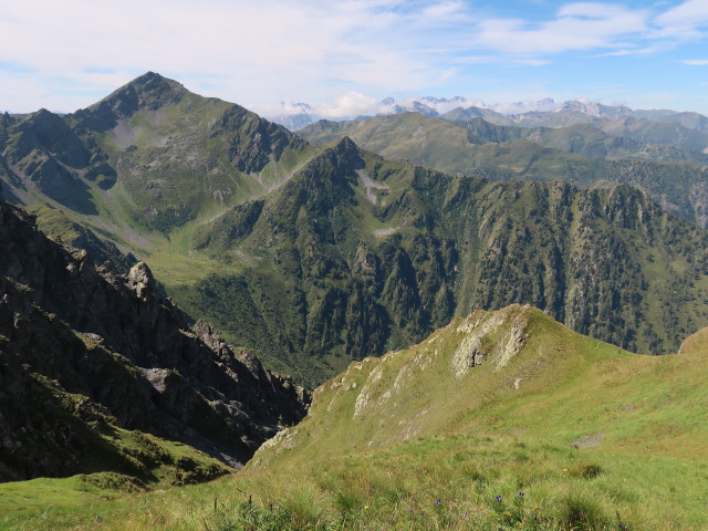 von der Schulterhöhe Richtung Westen
