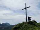 Ich und Sabine auf der Schulterhöhe, 2.424 m