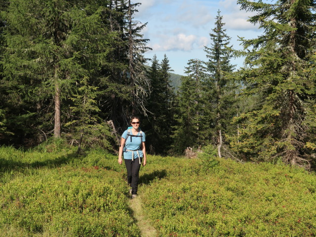 Sabine zwischen Saurastl und Grantl