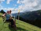 Sabine und ich in Frohn, 1.323 m