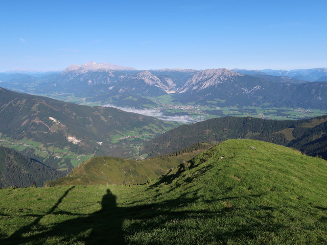 vom Gumpeneck Richtung Nordwesten (5. Sept.)