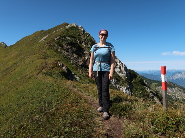 Sabine zwischen Hangofen und Lämmertörlkopf (5. Sept.)