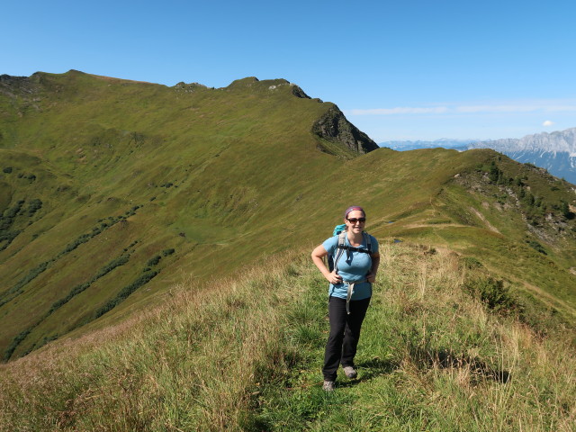 Sabine zwischen Hangofen und L&auml;mmert&ouml;rlkopf (5. Sept.)