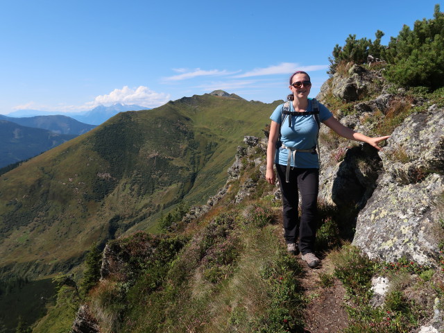 Sabine zwischen Hangofen und L&auml;mmert&ouml;rlkopf (5. Sept.)