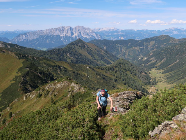 Sabine zwischen Hangofen und L&auml;mmert&ouml;rlkopf (5. Sept.)