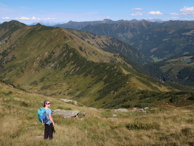 Sabine zwischen L&auml;mmert&ouml;rlkopf und L&auml;mmert&ouml;rl (5. Sept.)