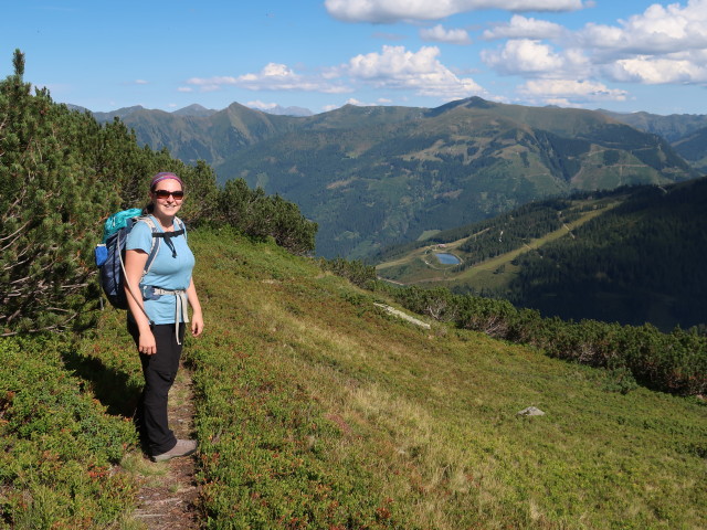 Sabine zwischen L&auml;mmert&ouml;rlkopf und L&auml;mmert&ouml;rl (5. Sept.)