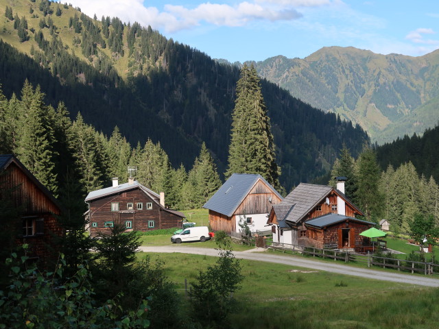 Vordere Mörsbachalm, 1.303 m (5. Sept.)