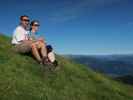 Ich und Sabine am Gumpeneck, 2.226 m (5. Sept.)