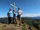 Sabine und ich am Hangofen, 2.056 m (5. Sept.)