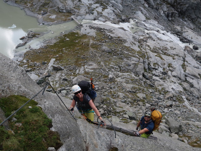 K&uuml;rsinger-Klettersteig: Romana und Stefan (11. Sept.)