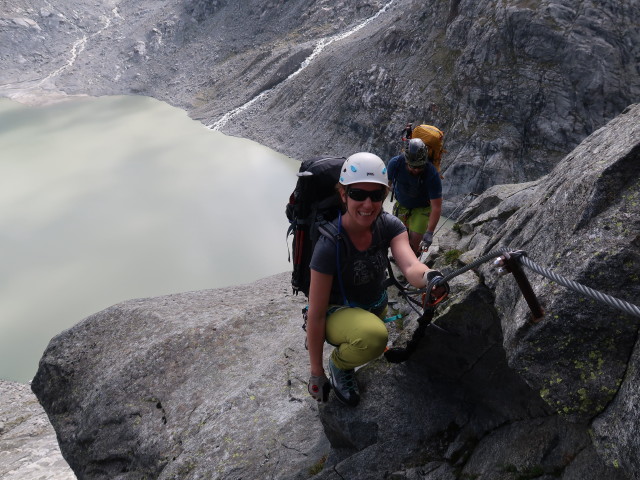 K&uuml;rsinger-Klettersteig: Romana und Stefan (11. Sept.)
