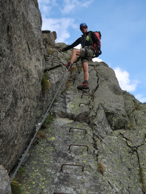 K&uuml;rsinger-Klettersteig: Christian (11. Sept.)
