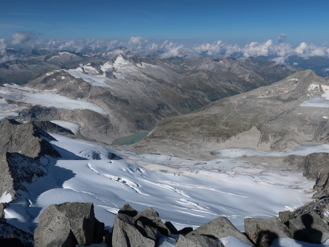 Obersulzbachkees vom Gro&szlig;venediger aus (12. Sept.)