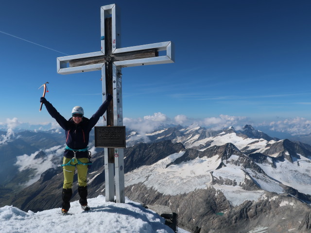 Romana am Gro&szlig;venediger, 3.662 m (12. Sept.)