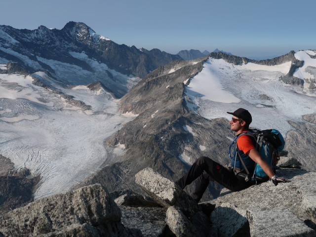Christian zwischen Keeskogel und K&uuml;rsingerh&uuml;tte (13. Sept.)