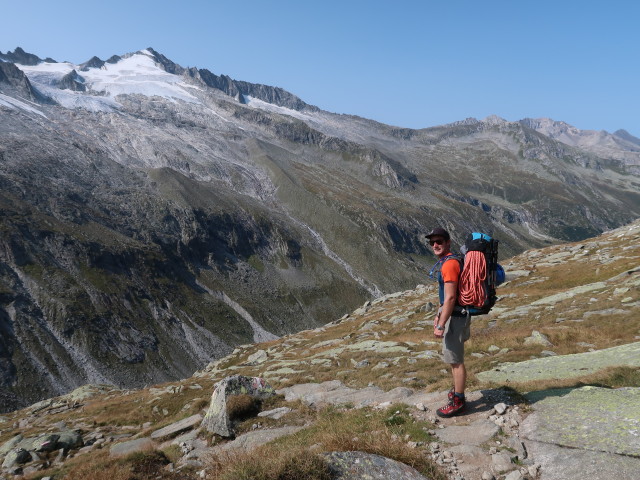 Christian zwischen K&uuml;rsingerh&uuml;tte und Klamml (13. Sept.)
