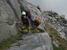 Kürsinger-Klettersteig: Romana und Stefan (11. Sept.)