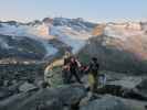 Stefan und Romana zwischen Kürsingerhütte und Keeskogel (13. Sept.)