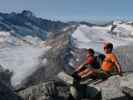 Christian und ich zwischen Keeskogel und Kürsingerhütte (13. Sept.)