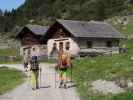 Romana und Stefan auf der Foißenalm, 1.566 m (13. Sept.)