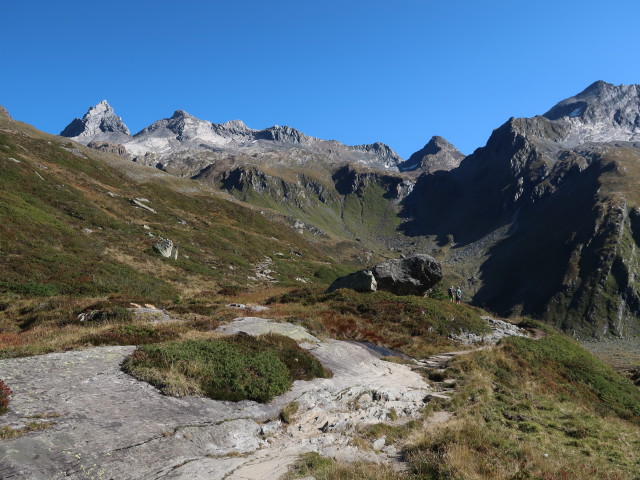 Weg 502 zwischen Berliner Hütte und Feldkar