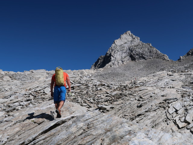 Axel zwischen Weg 502 und Zsigmondyspitze-S&uuml;dgrat