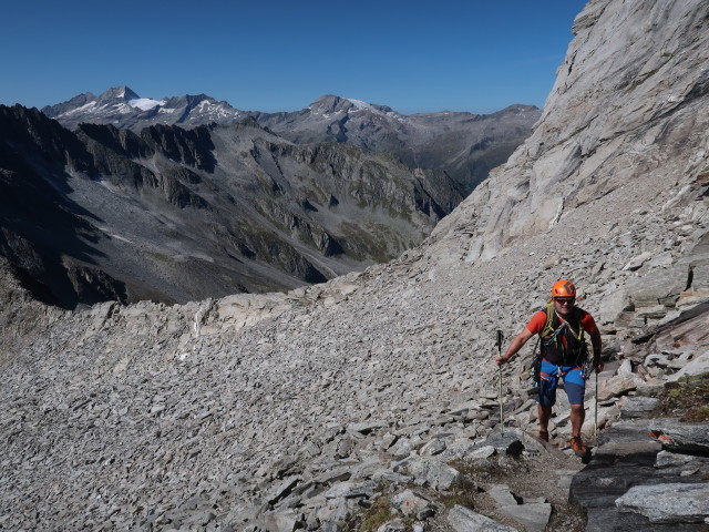Axel zwischen Weg 502 und Zsigmondyspitze-S&uuml;dgrat