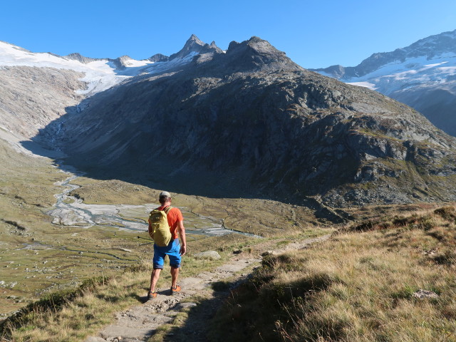 Axel am Weg 502 zwischen Feldkar und Berliner H&uuml;tte
