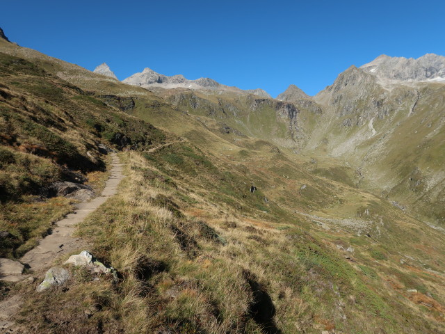 Weg 502 zwischen Feldkar und Berliner Hütte