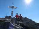 Ich und Axel auf der Zsigmondyspitze, 3.089 m