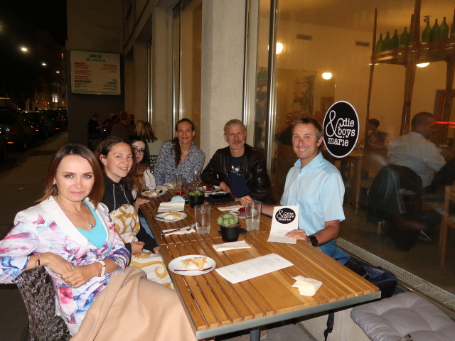 Diana, Sabine, Levinia, Ursa, Peter und ich