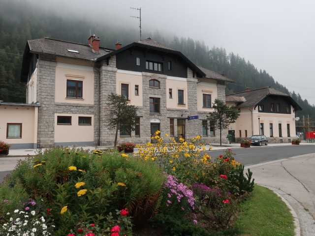 Bahnhof Mallnitz-Obervellach, 1.182 m (19. Sept.)