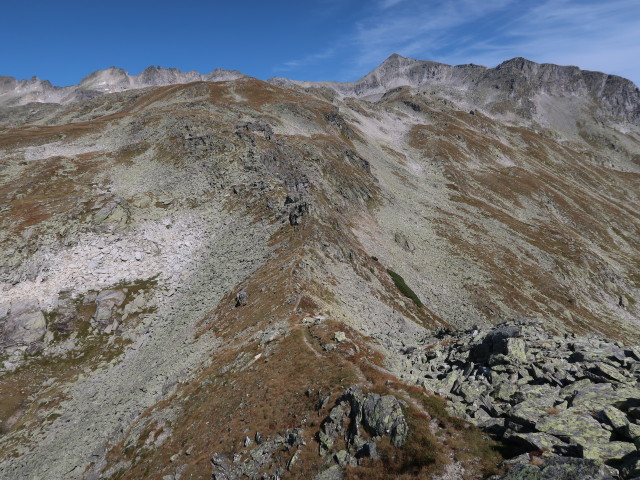 Wittener Weg in der Wei&szlig;enbachscharte, 2.278 m (19. Sept.)