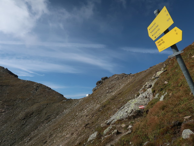 zwischen Vorderem Gei&szlig;lkopf und Feldseescharte (20. Sept.)