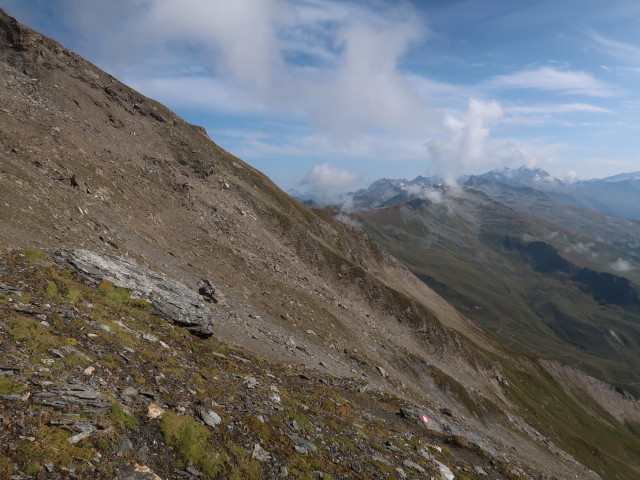 Hagener Weg zwischen Feldseescharte und Hagener Hütte (20. Sept.)