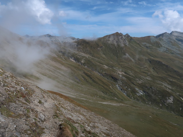 Hagener Weg zwischen Feldseescharte und Hagener Hütte (20. Sept.)