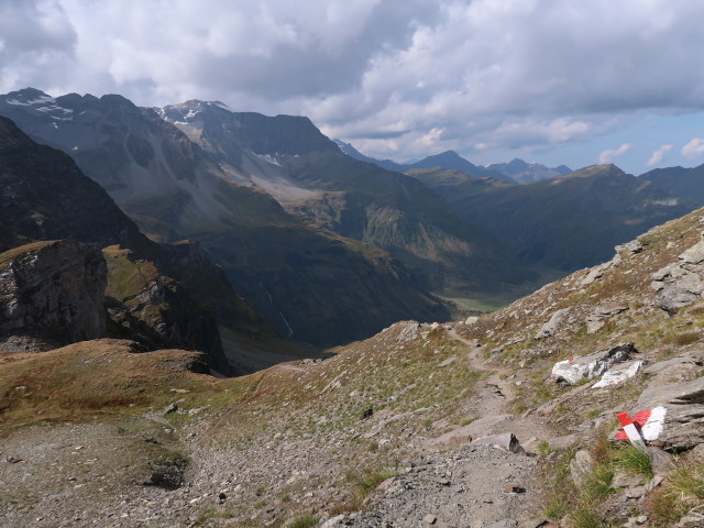 Weg 113 zwischen Hagener H&uuml;tte und Eselkar (20. Sept.)