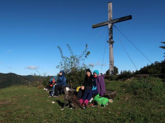 Sabine, Eric und Eva-Maria zwischen Ratzeneck und Am Himmel