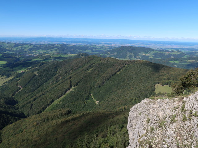 vom Hohenstein Richtung Nordwesten