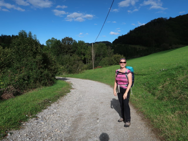 Sabine zwischen Sch&ouml;ngraben und Eibenberg