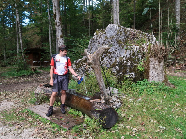 Ronald bei der Sulzaustube