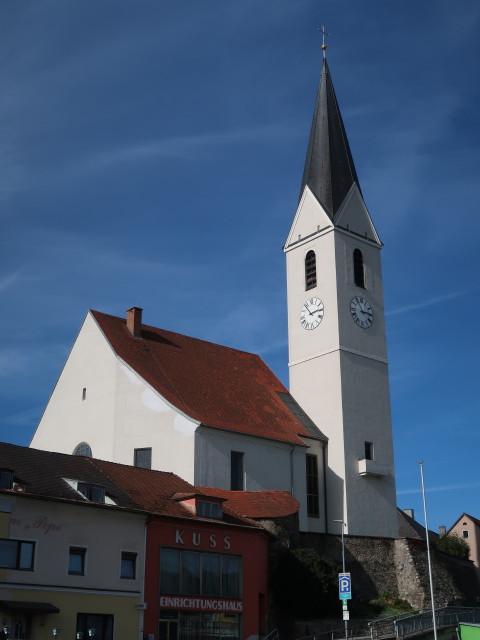 Stadtpfarrkirche Knittelfeld, 643 m (9. Okt.)